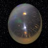 Unheated 2.64 Ct. Oval Cab Natural Gem Multi Color Opal