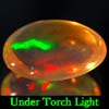 Unheated 0.73 Ct. Natural Multi Color Opal Sudan Gem