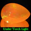 Unheated 0.81 Ct. Pear Cab Natural Multi Color Opal Gem