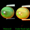 0.84 Ct. Oval Cab Natural Gem Multi Color Opal Unheated