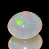 1.13 Ct. Oval Cab Natural Gem Multi Color Opal Unheated