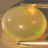 1.70 Ct. Oval Cab Natural Gem Multi Color Opal Unheated