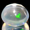 0.83 Ct. Oval Cab Natural Gem Multi Color Opal Unheated