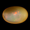 1.63 Ct. Oval Cab Natural Gem Multi Color Opal Unheated
