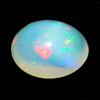 1.28 Ct. Oval Cab Natural Gem Multi Color Opal Unheated
