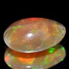 0.51 Ct. Pear Cab Natural Gem Multi Color Opal Unheated