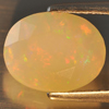2.66 Ct. Oval Natural Multi Color Opal Sudan Unheated