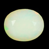 6.41 Ct. Oval Natural Multi Color Opal Sudan Unheated