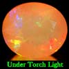 Unheated 0.92 Ct. Natural Multi Color Opal Sudan Gem