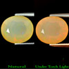 Unheated 4.05 Ct. Oval Shape Natural Multi Color Opal Gem