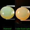Unheated 4.97 Ct. Oval Natural Multi Color Opal Sudan