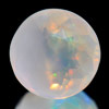 Unheated 0.88 Ct. Round Natural Multi Color Opal Sudan