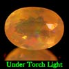 Unheated 0.55 Ct. Oval Natural Multi Color Opal Sudan