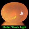 Unheated 1.48 Ct. Oval Natural Multi Color Opal Sudan