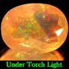 Unheated 2.19 Ct. Oval Natural Multi Color Opal Sudan