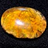 15.49 Ct. Natural Light Yellow Tree Like Opal Sudan Gem