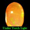 1.06 Ct. Oval Cabochon Natural Multi Color Opal Sudan