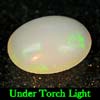 0.46 Ct. Oval Cabochon Natural Multi Color Opal Sudan