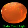 9.48 Ct. Oval Cabochon Natural Multi Color Opal Sudan