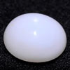 8.27 Ct. Oval Cabochon Natural White Color Opal Sudan
