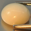 2.62 Ct. Oval Cabochon Natural White Color Opal Sudan