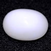 3.96 Ct. Oval Cabochon Natural White Color Opal Sudan