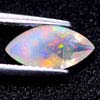 0.88 Ct. Marquise Natural Multi Color Opal Sudan Gem