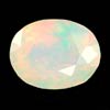 0.73 Ct. Oval Natural Multi Color Opal Sudan Unheated