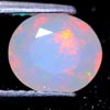 0.90 Ct. Oval Natural Multi Color Opal Unheated Sudan