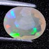1.09 Ct. Oval Shape Natural Multi Color Opal Unheated