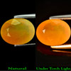 2.86 Ct. Oval Natural Multi Color Opal Sudan Unheated