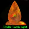 5.05 Ct. Pear Natural Multi Color Opal Unheated Sudan
