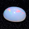 1.34 Ct. Oval Cabochon Natural Multi Color Opal Sudan