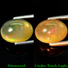 2.22 Ct. Oval Cabochon Natural Multi Color Opal Unheated