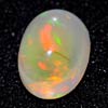 1.60 Ct. Oval Cabochon Natural Multi Color Opal Sudan