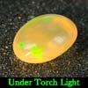 0.51 Ct. Oval Cabochon Natural Multi Color Opal Sudan