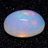 1.21 Ct. Oval Cabochon Natural Multi Color Opal Sudan