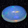 1.11 Ct. Oval Cabochon Natural Multi Color Opal Sudan