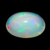 1.58 Ct. Oval Cabochon Natural Multi Color Opal Sudan