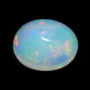 1.63 Ct. Oval Cabochon Natural Multi Color Opal Sudan