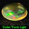 1.10 Ct. Oval Cabochon Natural Multi Color Opal Sudan