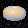 Unheated 1.30 Ct. Oval Cab Natural Multi Color Opal Gem
