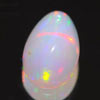 Unheated 0.78 Ct. Pear Cab Natural Multi Color Opal Gem