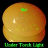 Unheated 1.45 Ct. Oval Cab Natural Multi Color Opal Gem