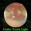 1.59 Ct. Oval Cab Natural Gem Multi Color Opal Unheated
