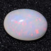 1.88 Ct. Oval Cab Natural Gem Multi Color Opal Unheated