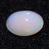 1.19 Ct. Oval Cab Natural Gem Multi Color Opal Unheated