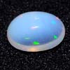 Unheated 1.35 Ct. Oval Cab Natural Multi Color Opal Gem