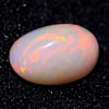 1.96 Ct. Oval Cab Natural Multi Color Opal Unheated Gem