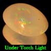 3.73 Ct. Oval Cab Natural Multi Color Opal Sudan Gem